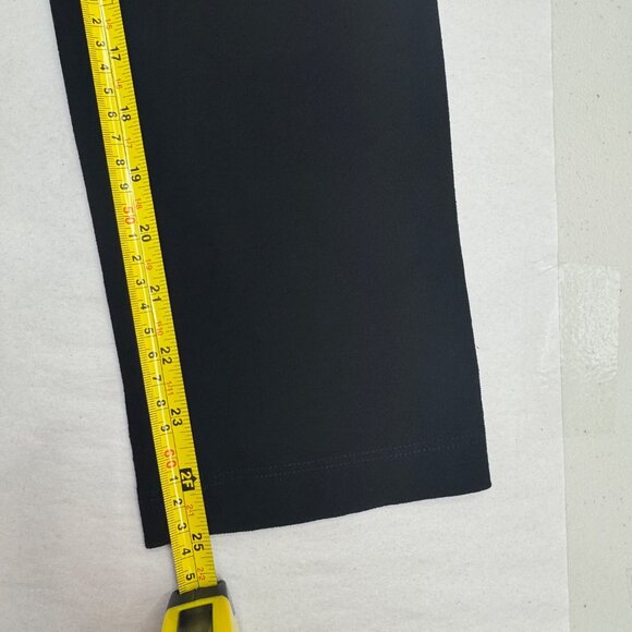 Eileen Fisher Petite Black Stretch Slim Leg Ankle Pull On Pants USA, Size PS - Picture 9 of 10